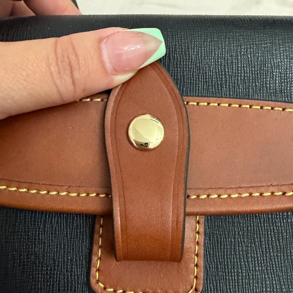 Dooney & Bourke Black and Brown leather - Picture 4 of 14
